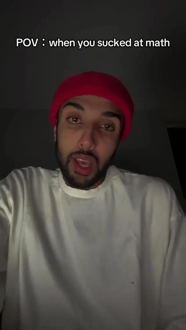 When you sucked ai math…🤔