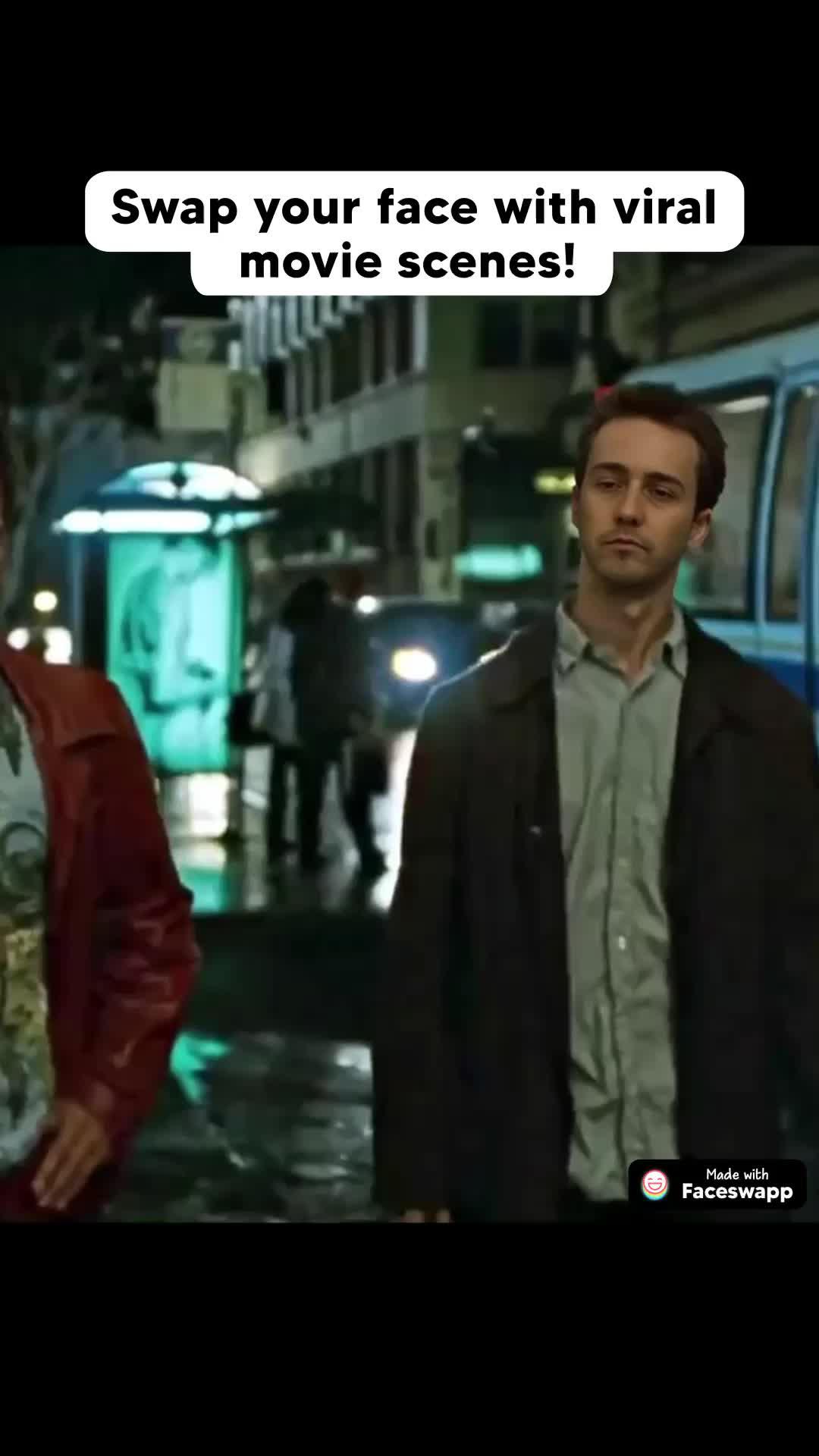 Swap your face with viral movie scenes!