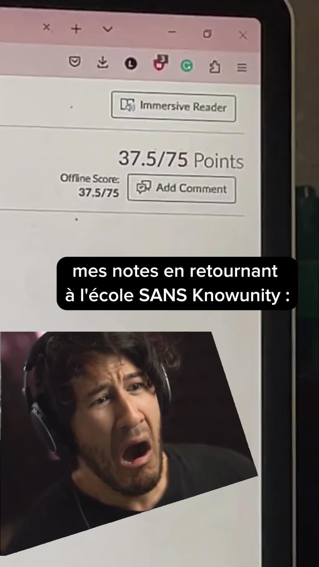 mes notes en retournant à l'école SANS Knowunity… #f#fichesderevisionf#fichesderevisionsk#knowunitys#studytokers#studytoka#aideauxdevoirsm#meilleuresnotese#ecolec#collegelycee  