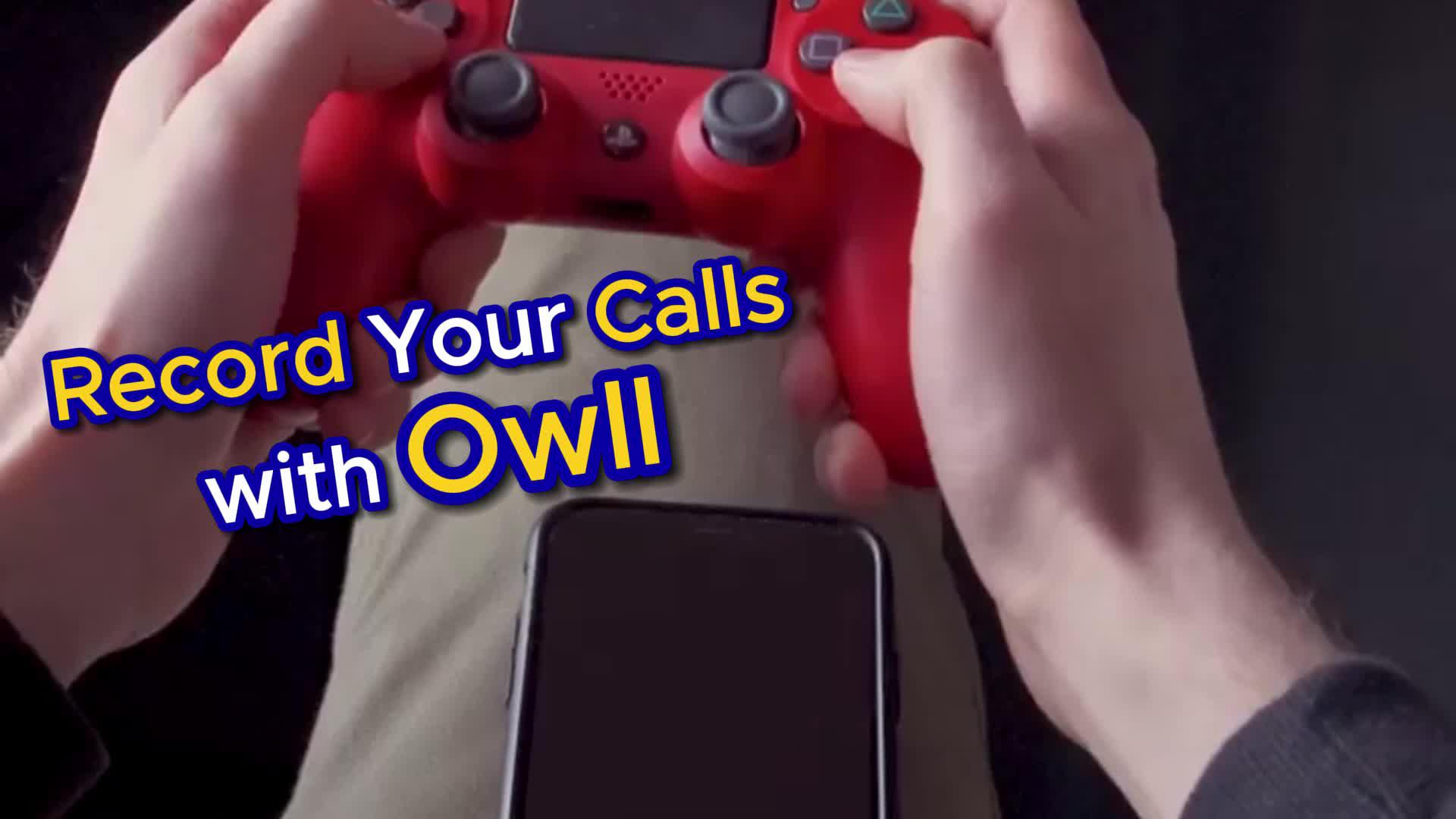 Simply tap to start recording your phone call