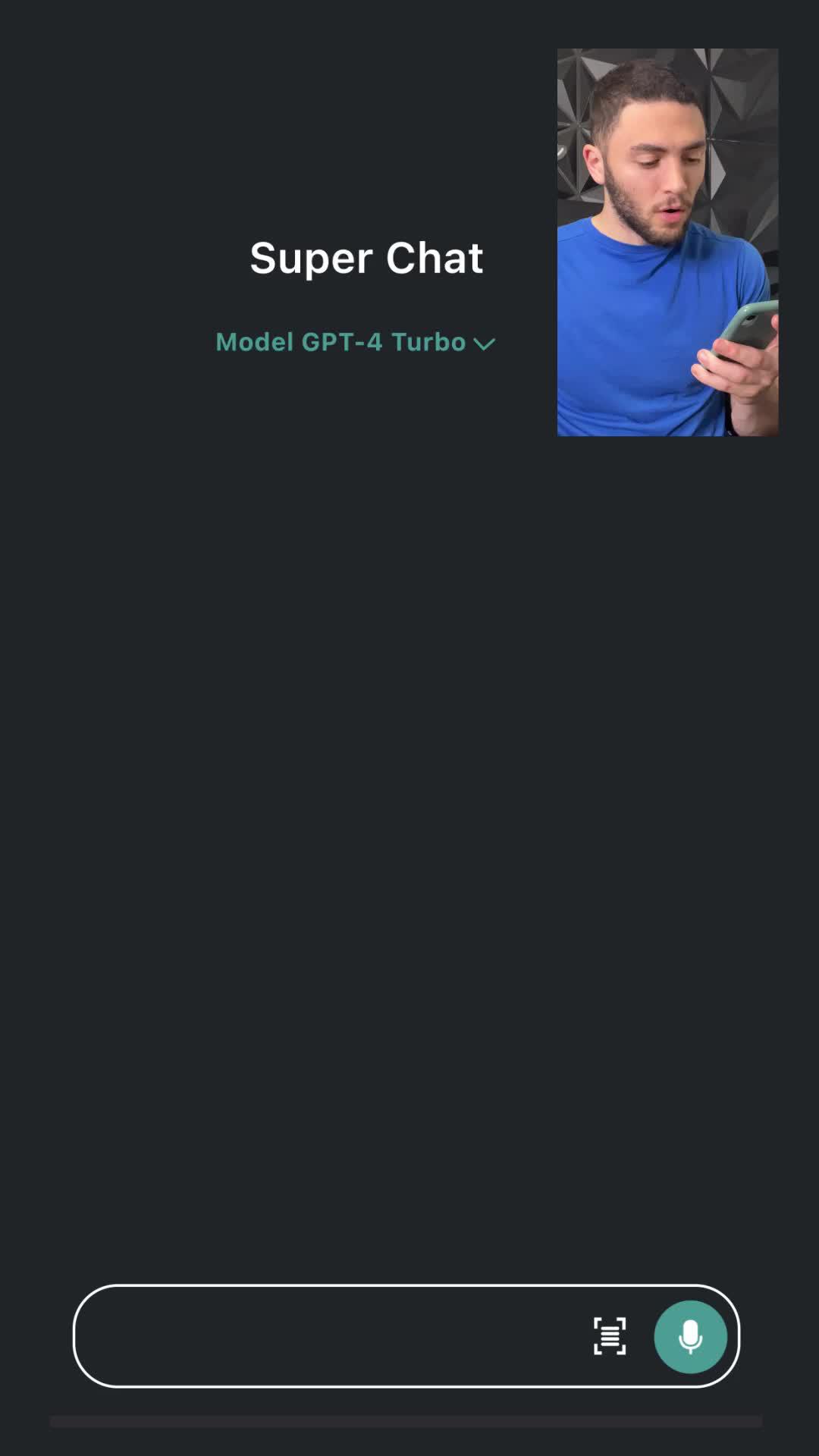 Get ChatGPT on your phone with Super AI Chat.