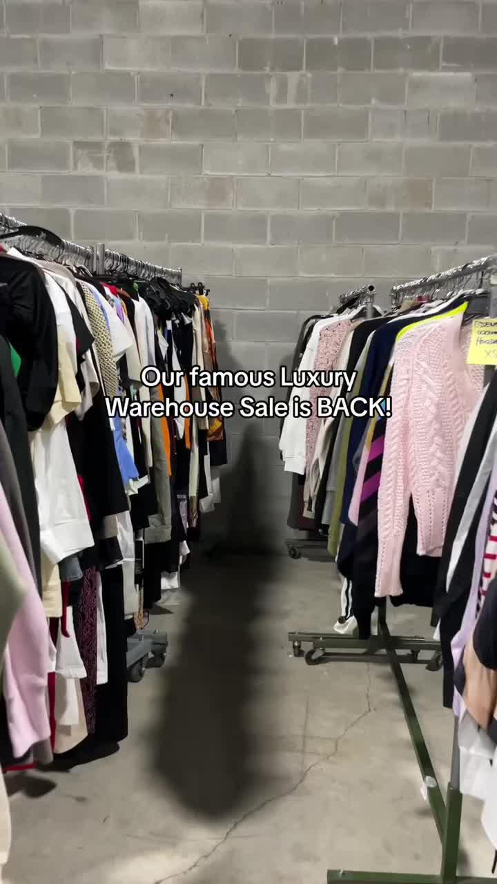 Our INFAMOUS warehouse sale is coming.... get ready