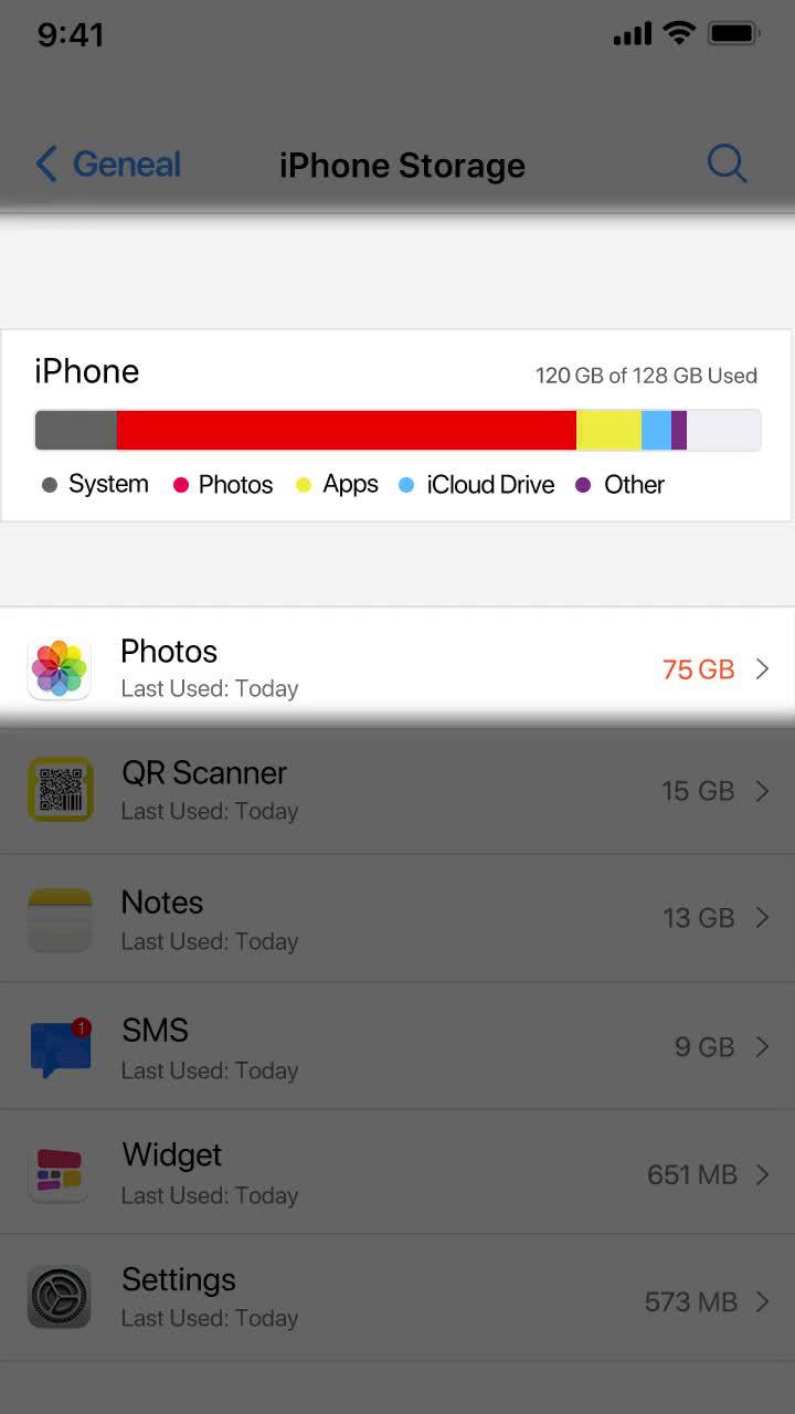 Clean up your iPhone in one click！！！