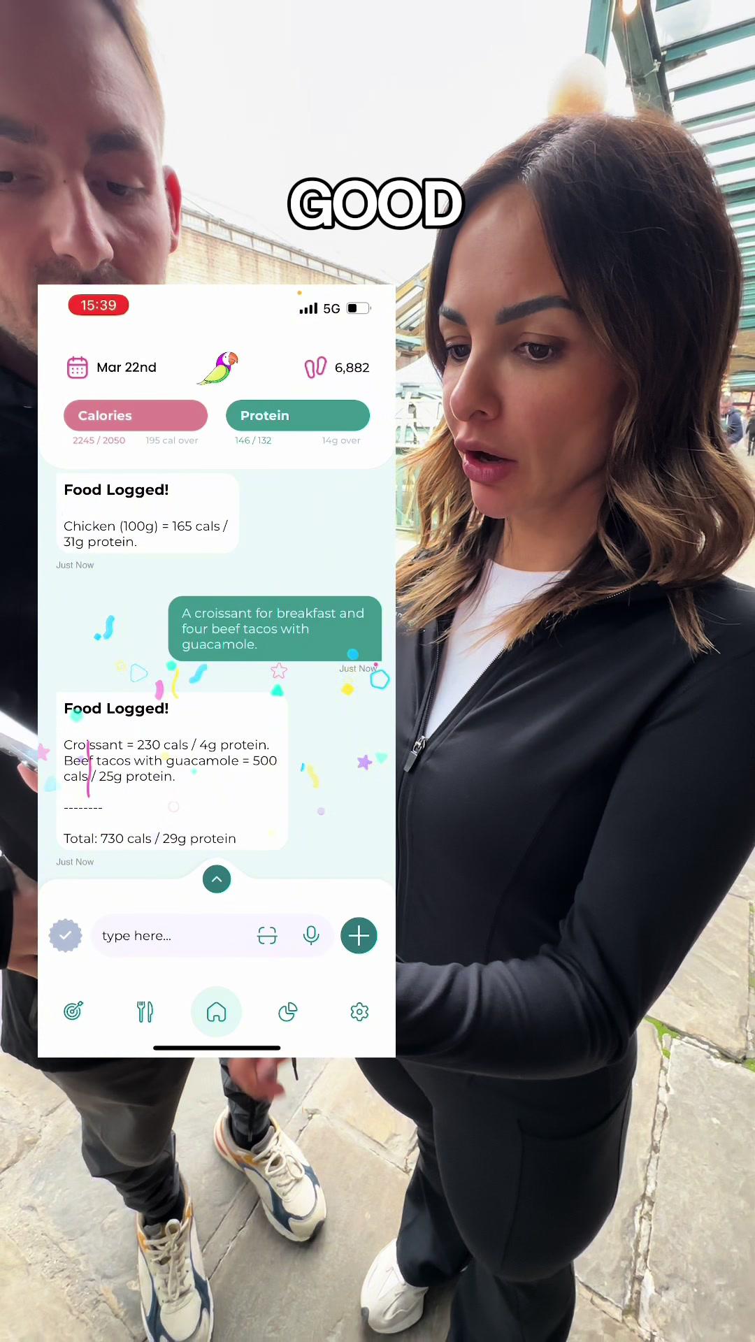 We asked 8 random people at the Peformx fitness expo to use our new AI calorie tracker…and here’s their reactions.  Its so easy. The app is specialised for sustainable results. So if you want to use an app youll actually stick to download it for free now 💪 Ai calorie tracker: parrotpal  #calorietracking #caloriedeficitdiet #weightlossapp #caloriedeficit #weightlosscoach #caloriecounter #AIapps #AIappfeedback #aitool