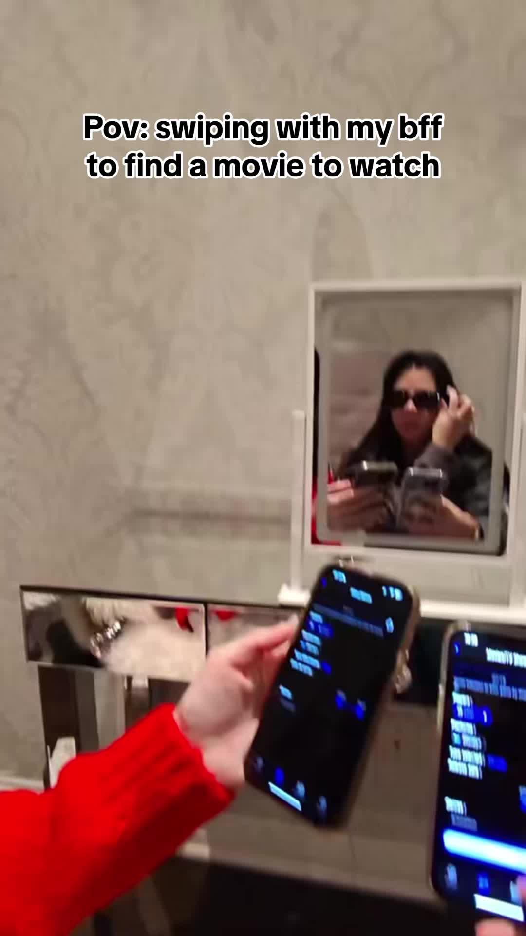 Match to watch! Swipe right to watch and left to skip!