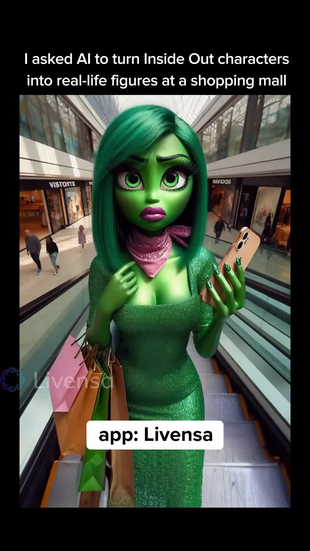 Create Al videos with your own words on mobile