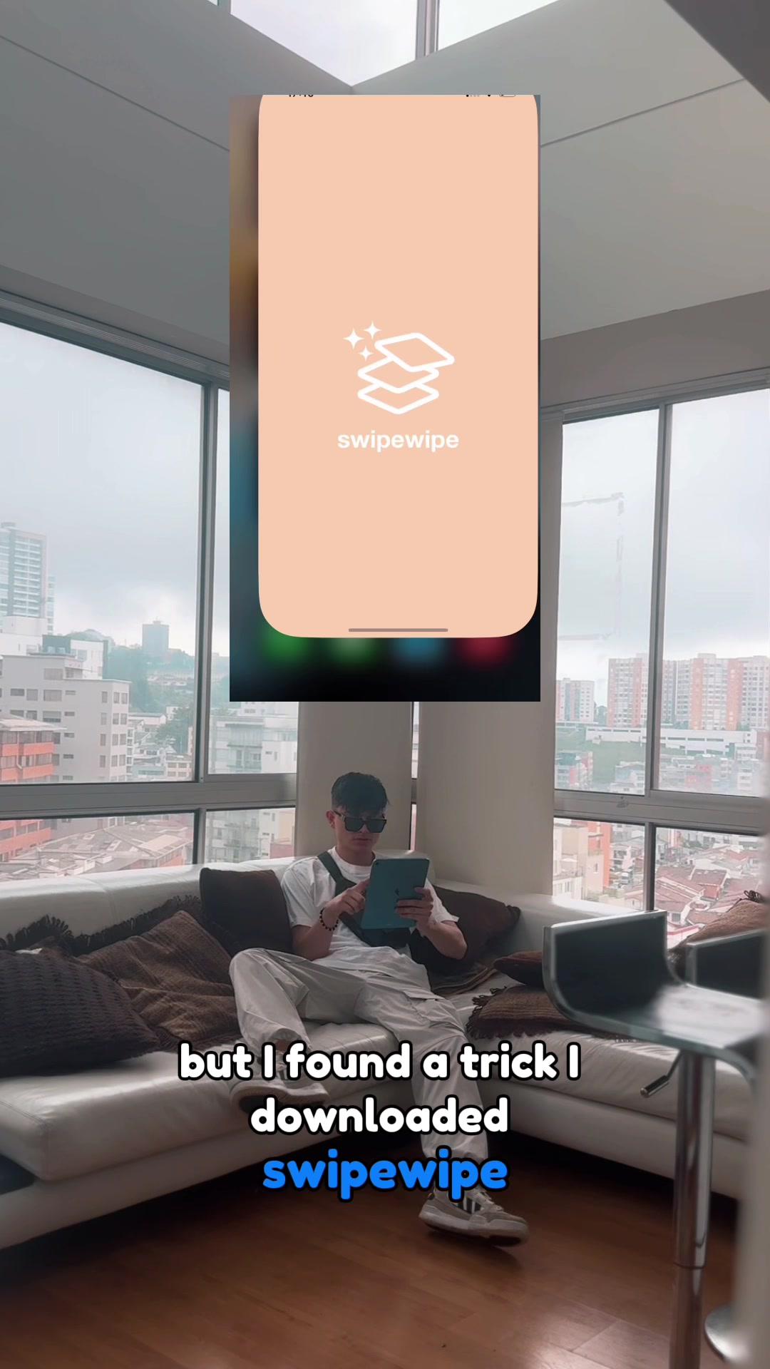 I have a new easy trick to clean your iPhone! #swipewipe is incredible! 📲🕹️ #fypシ #trick