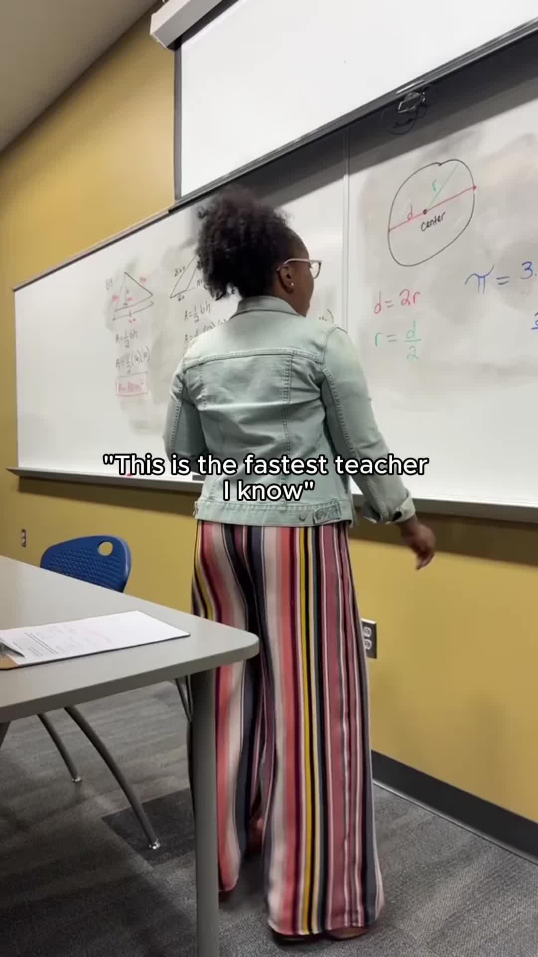 This is the fastest teacher I know 😂😂#college #homeworkout #goodgrades