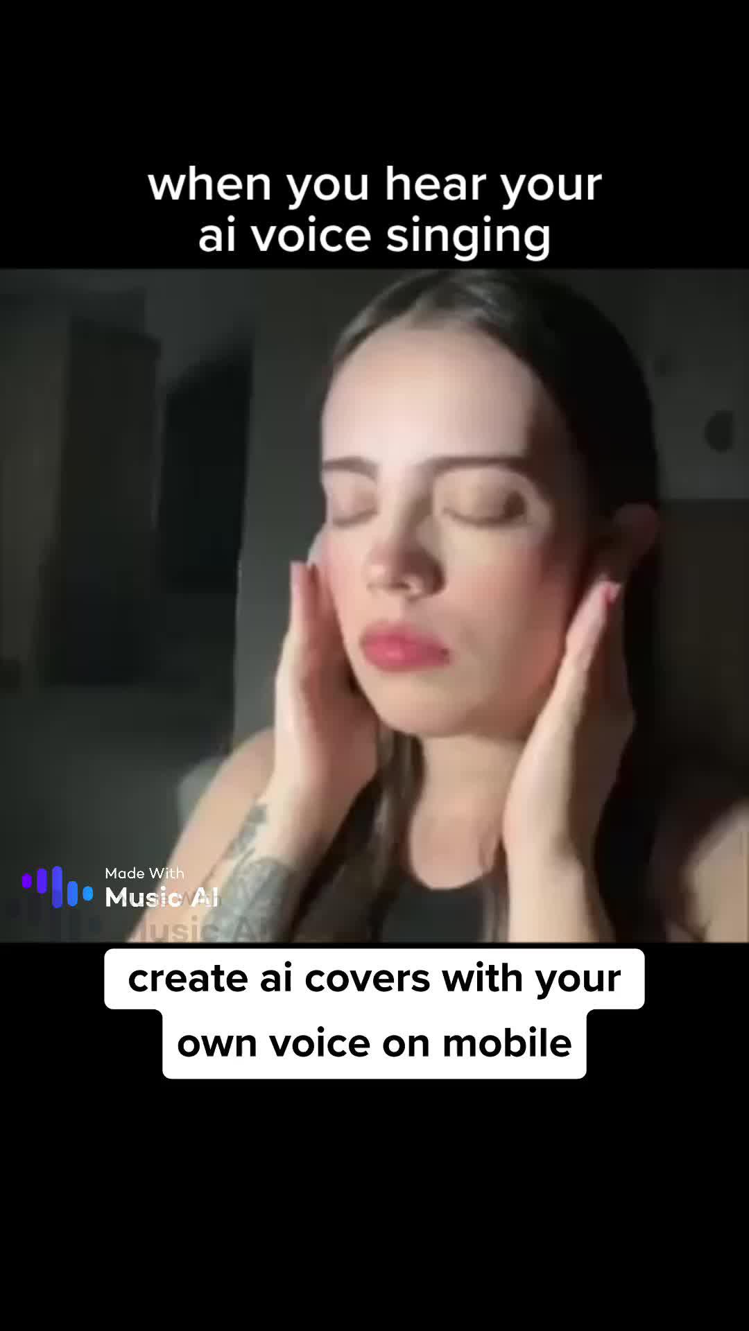 Create AI covers with your own voice on mobile