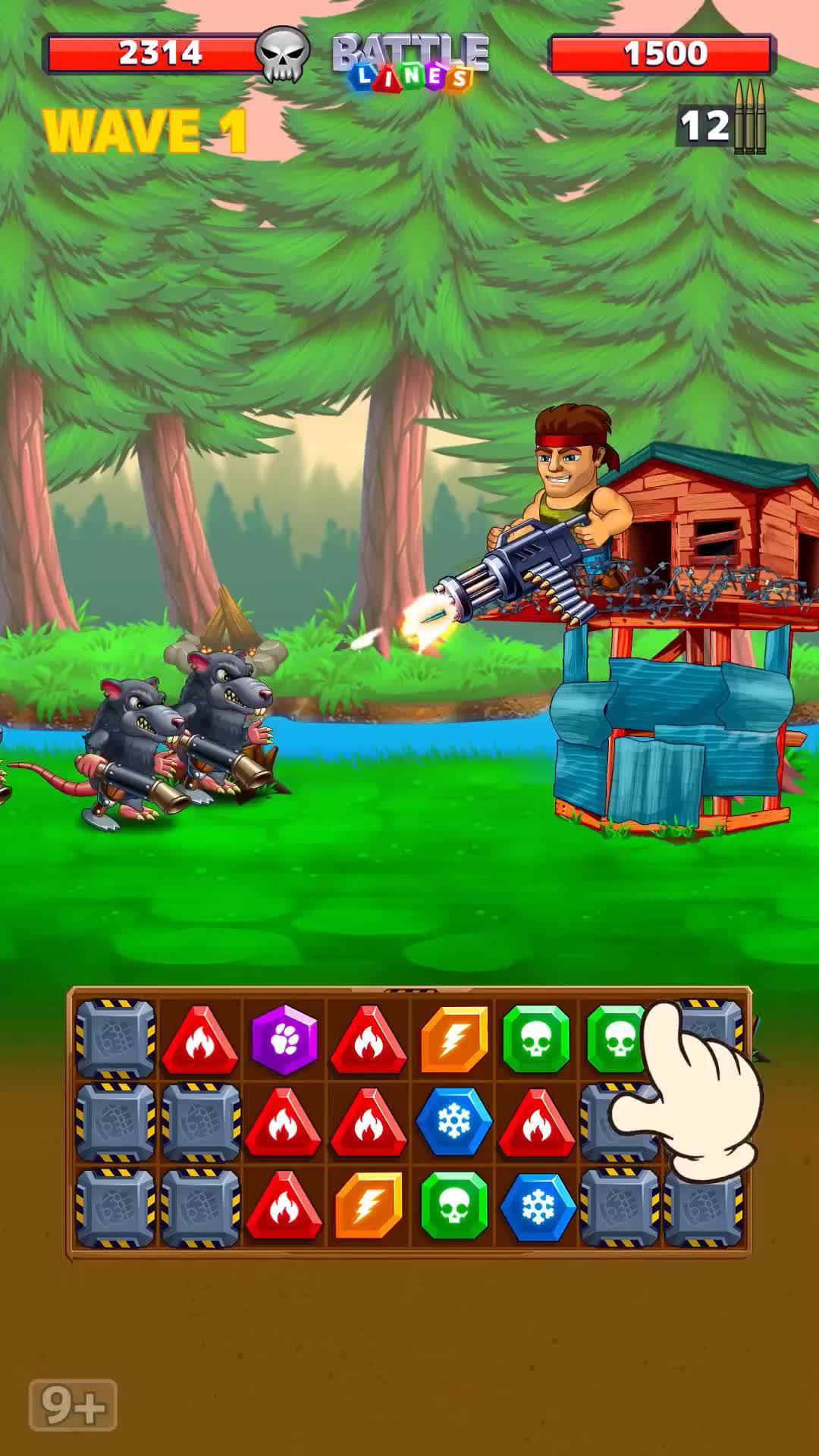 Bienvenue dans le RPG de combat puzzle!