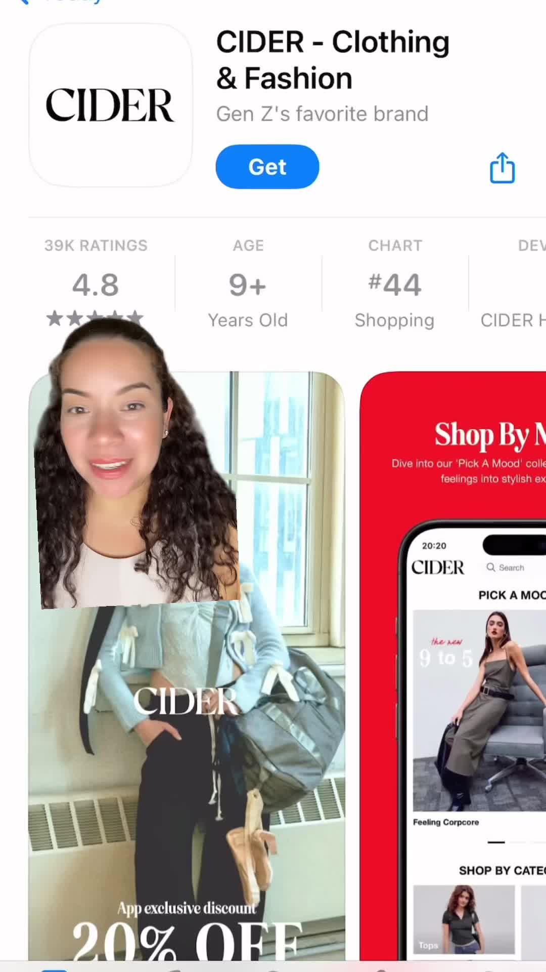 20% off your first app order! Call your besties!