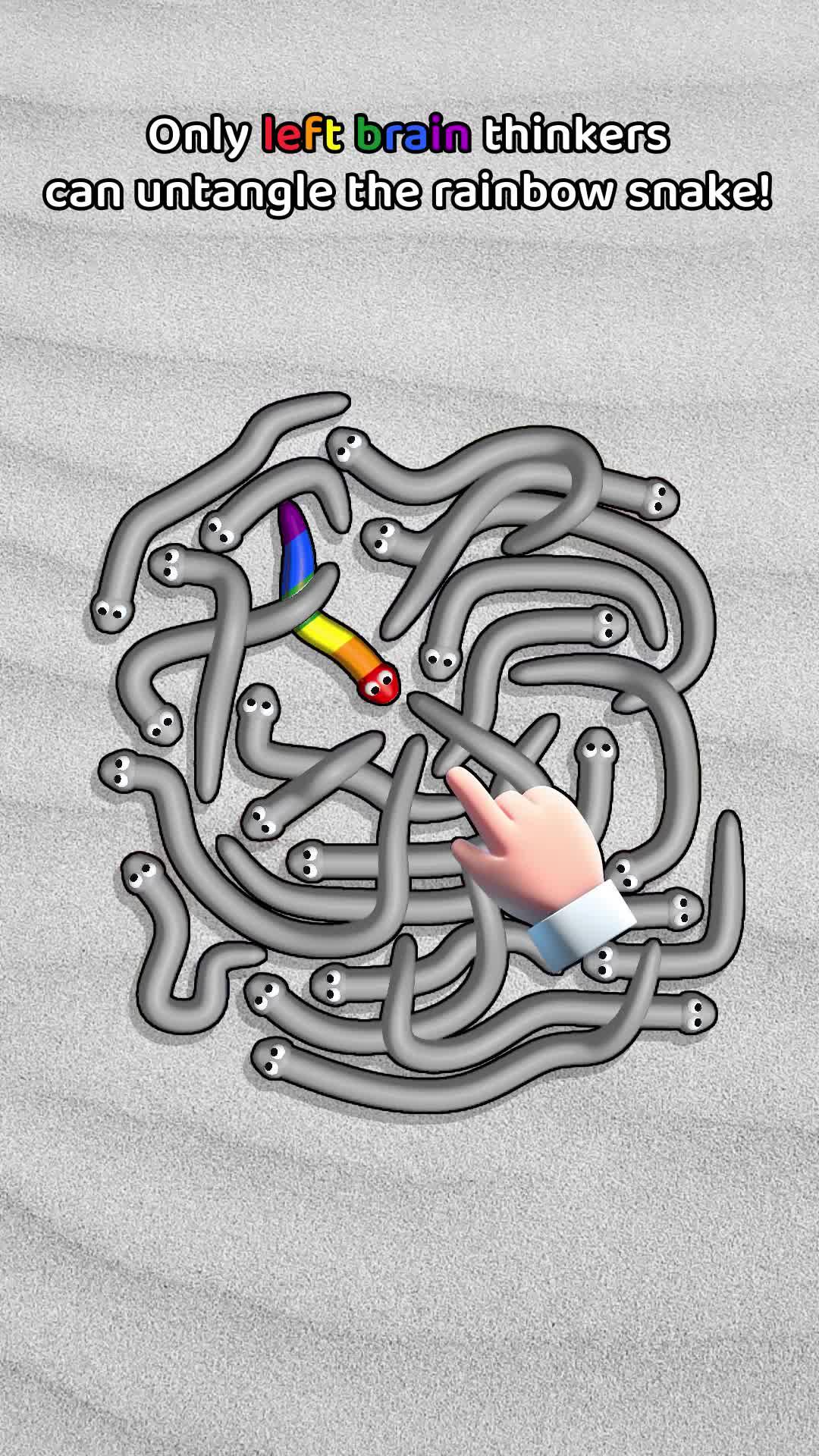 Untangle the snakes!