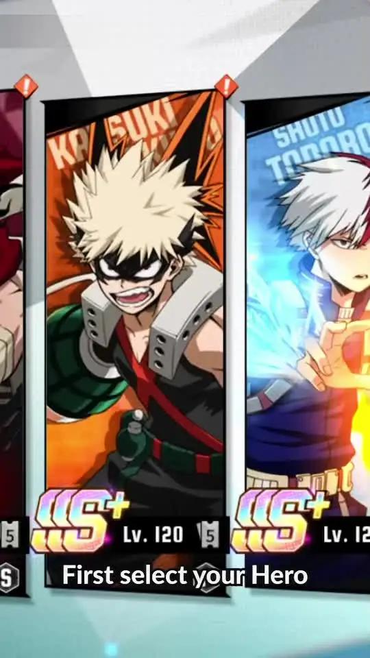 Game Intro.                                               #mha #myheroacademia