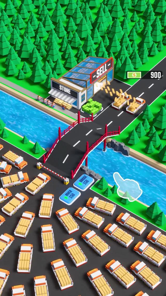 Build your own lumber harvesting empire!