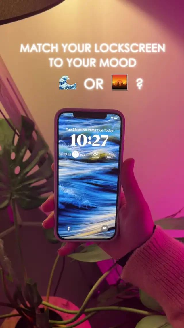 Customize your Lock Screen Widgets