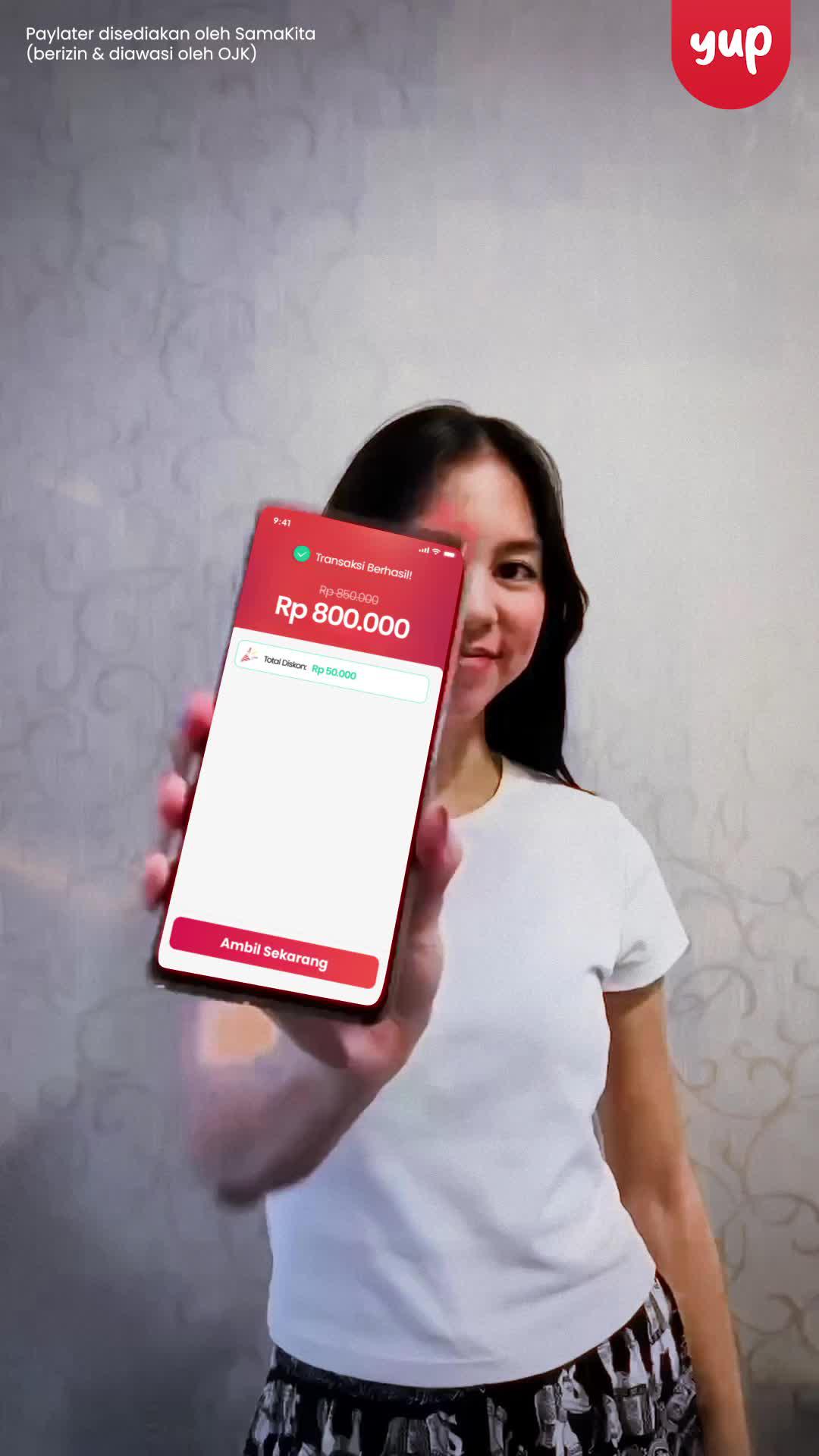 Limit hingga 100 juta dan bisa belanja di lebih dari ribuan merchant online/offline kesayangan.