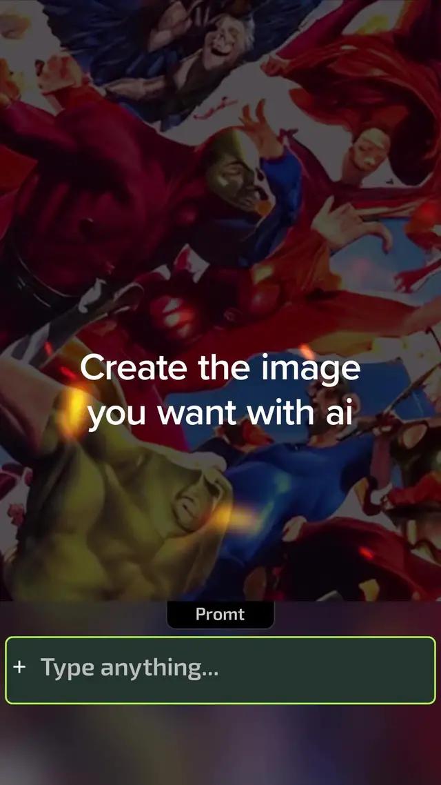 Quickly turn words into stunning digital artworks.