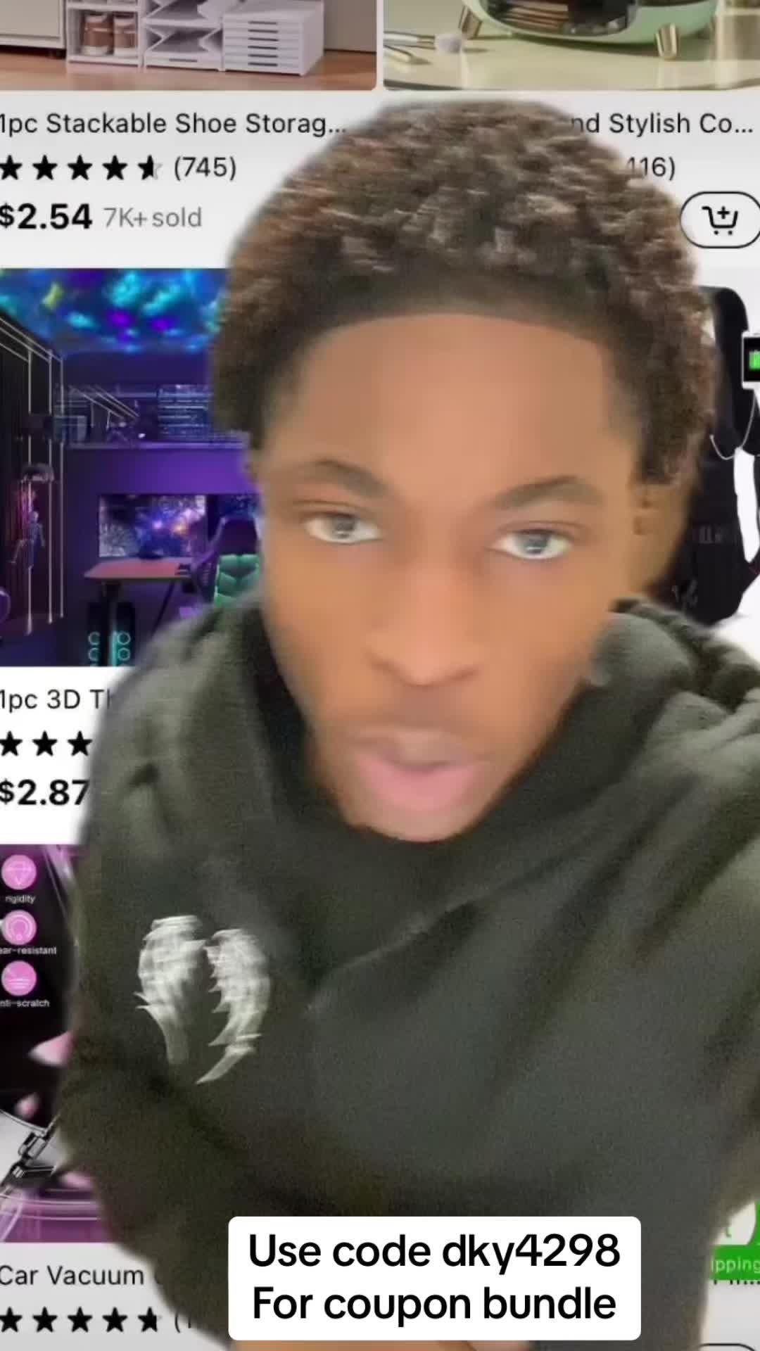 "🔍code: dky4298 in #temu searchbar for $100 coupon bundle.🛒🛍️ Free shipping on items shipped from Temu, and Free Returns for up to 90 days📦