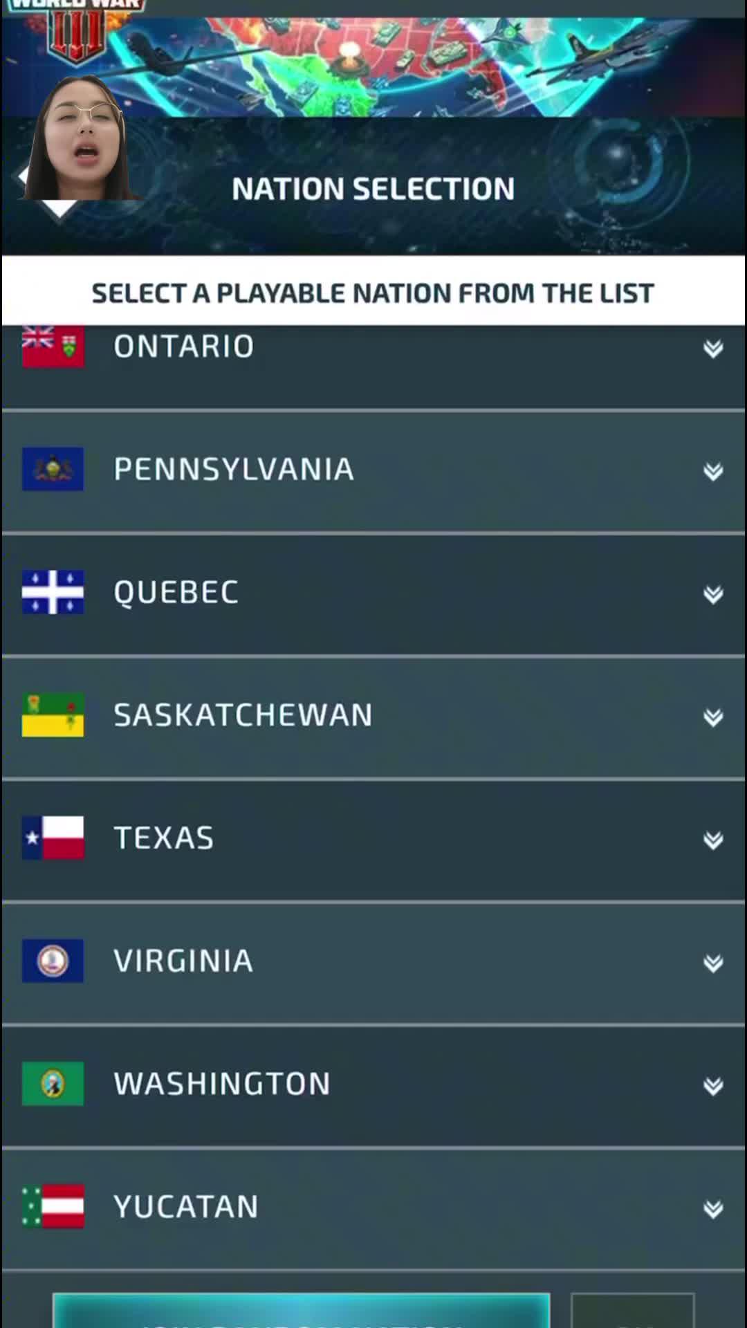 The World War 3 simulation