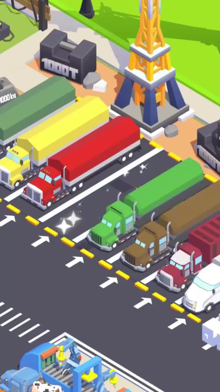 Level up your truck stop and be a tycoon!