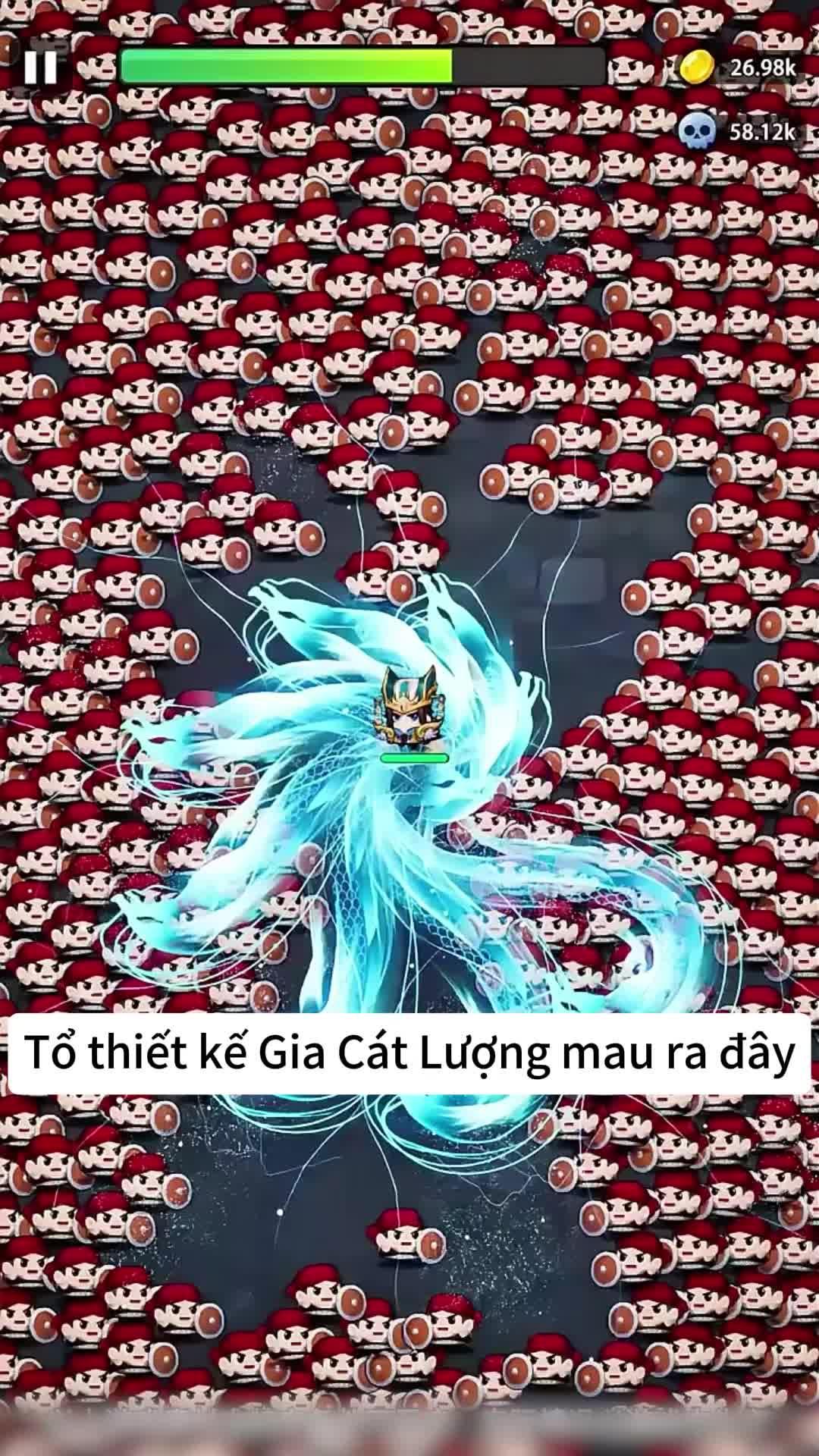 Game mobile chiến thuật giải trí Tam Quốc, giải trí nhẹ nhàng không hack não