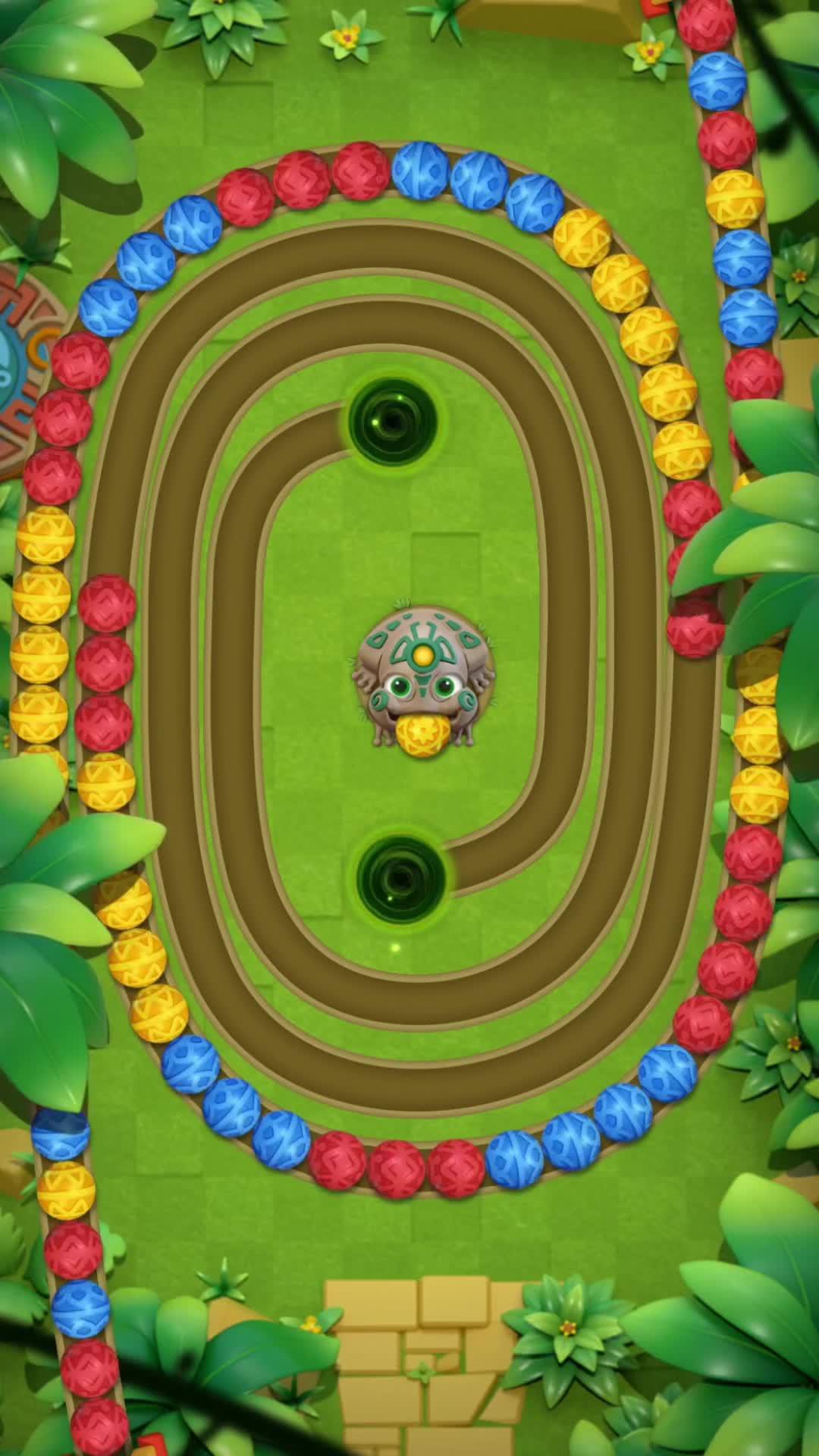 The game used to play called ZUMA is back！