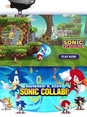 Get "Tales" free! Speed into Action with Sonic! Fortress Saga X SONIC Ultimate Collaboration!