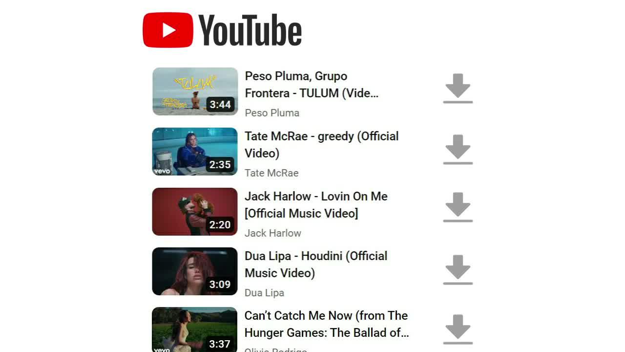 Free donwload music on youtube