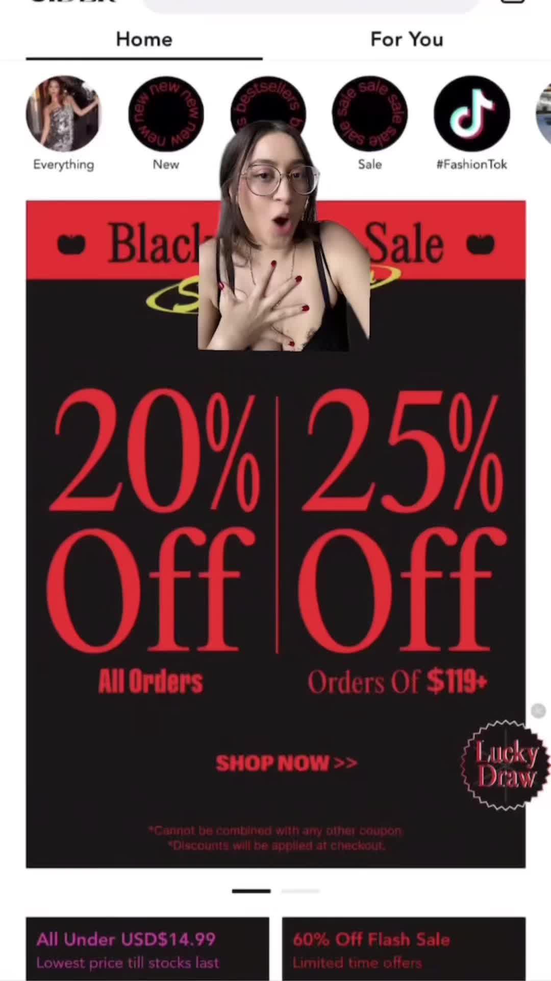 The Early Black Friday Sale Is ON! Up to 70% off ALLSIZES!