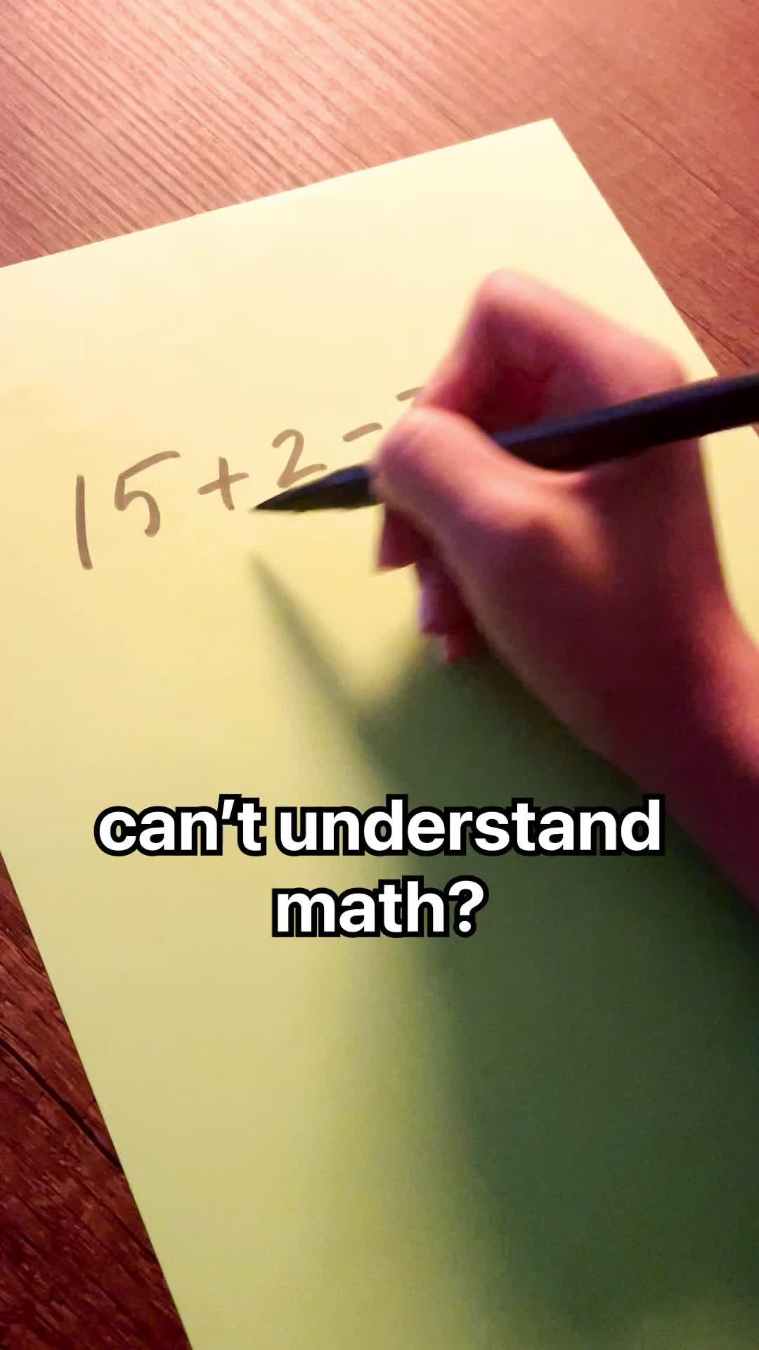 Math gets ya down? Math AI lifts you up!