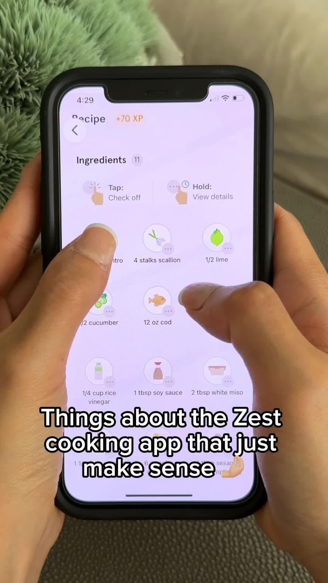 It's like Duolingo, but for cooking