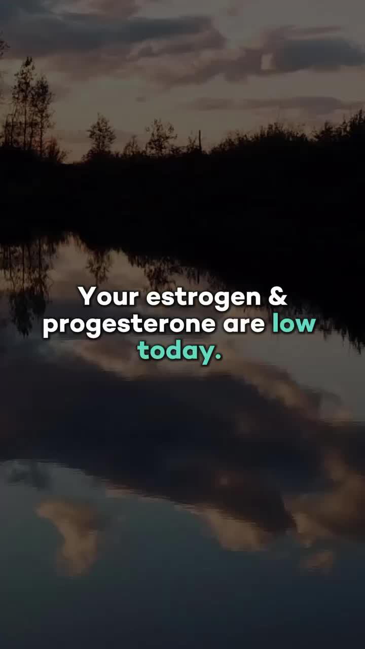 CHECK THIS: your daily hormone forecast to support your mind and body is waiting in app.