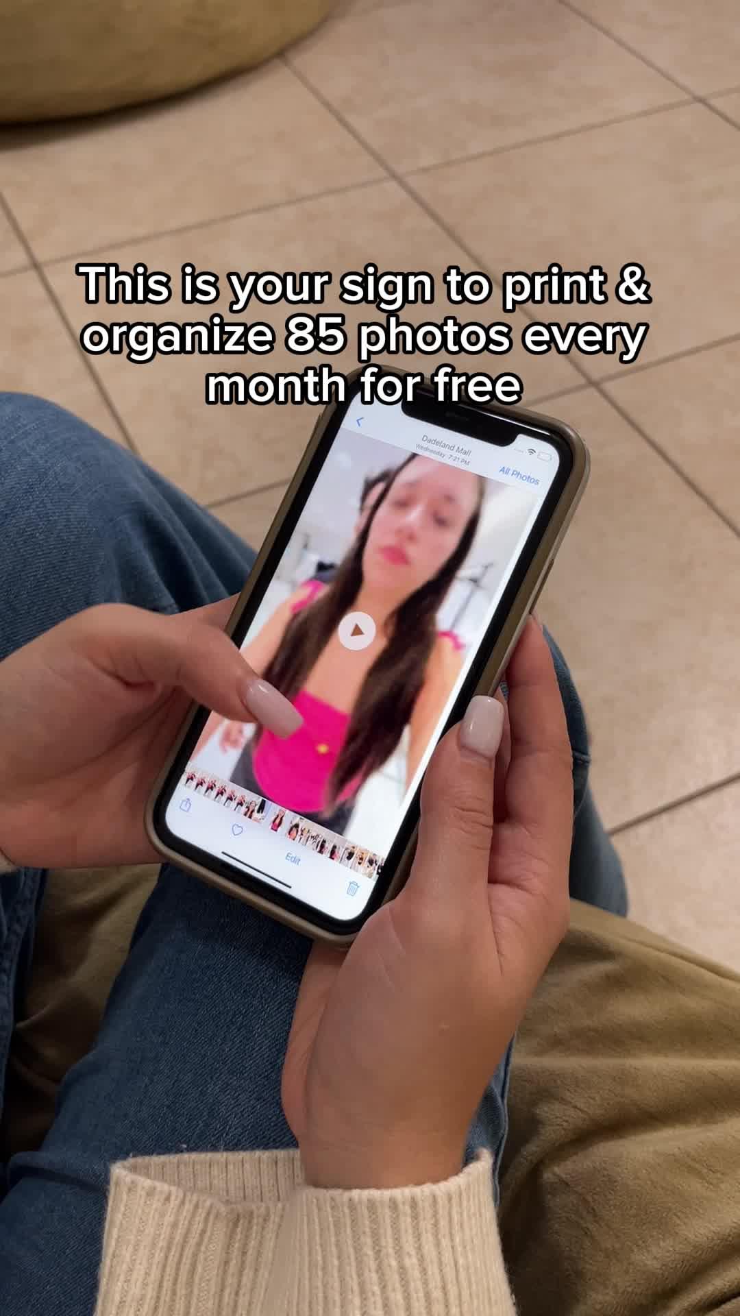 This is your sign to use FreePrints! Get 15 4x6 photos + free shipping with code [FP1206]