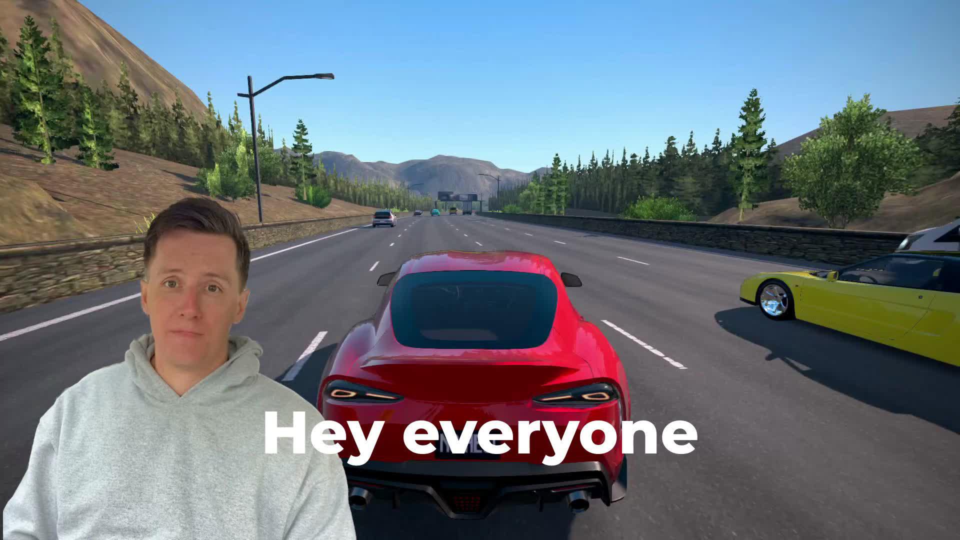 Swerve through traffic in highway battles with other racers.