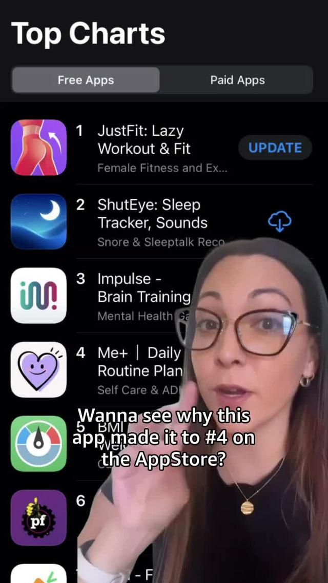 Wanna see why this app made it to No.4 on the AppStore? #selfcare #routine #mentalhealth #organization #adhd 