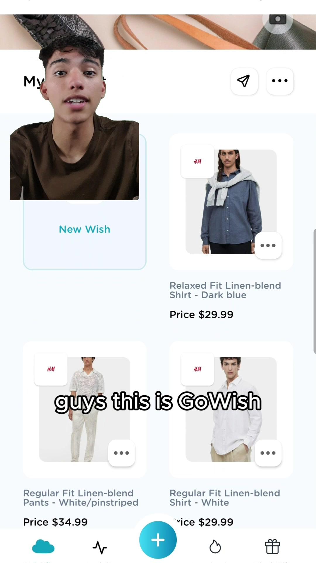 Download GoWish and create your own list today!