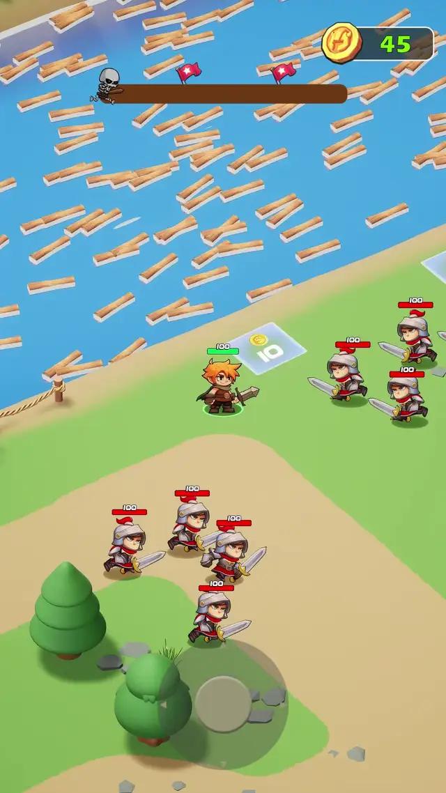 If you can survive 1 minute in Top Heroes？