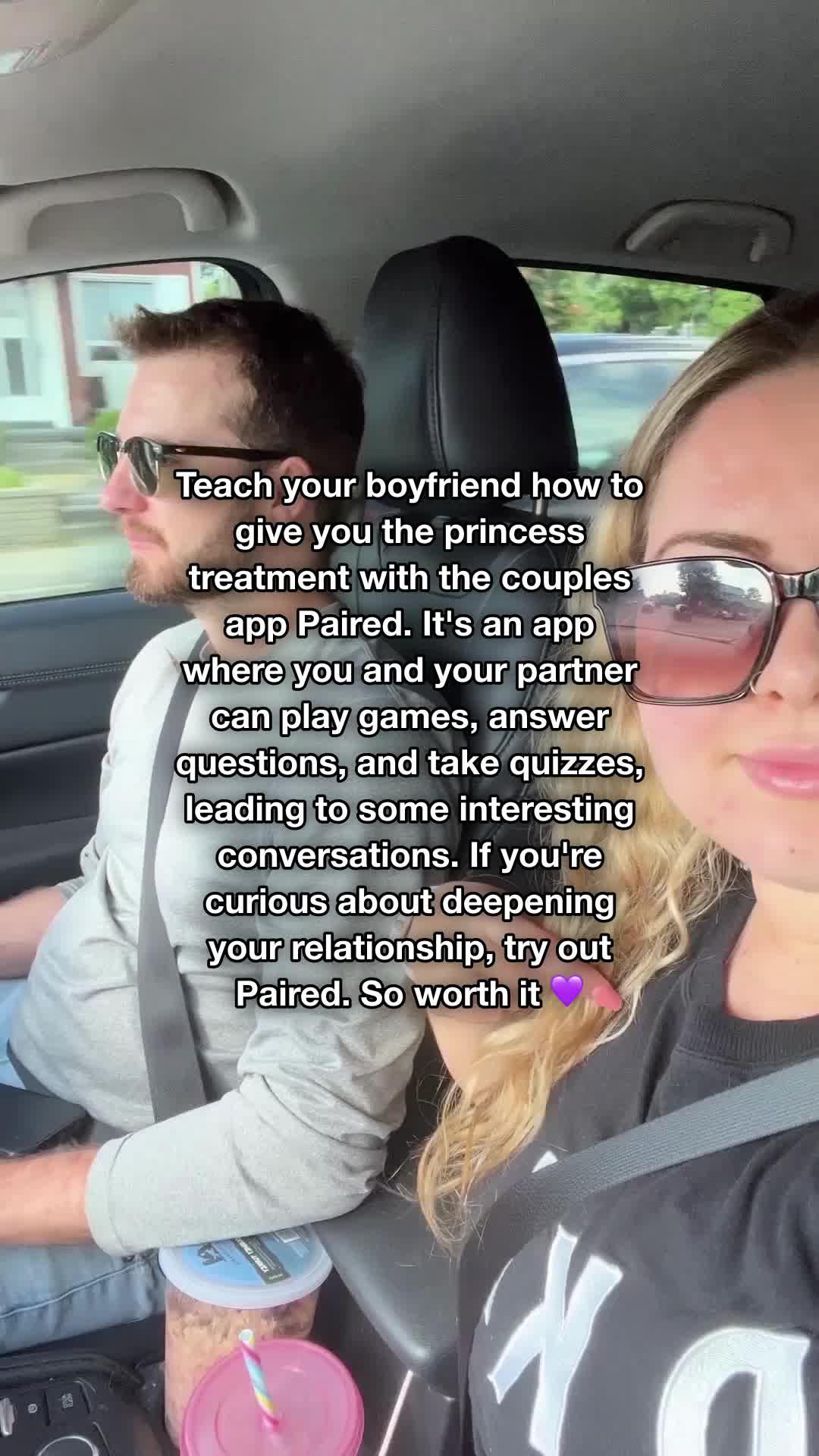 I need to thank the couples app Paired that helped me get through this.