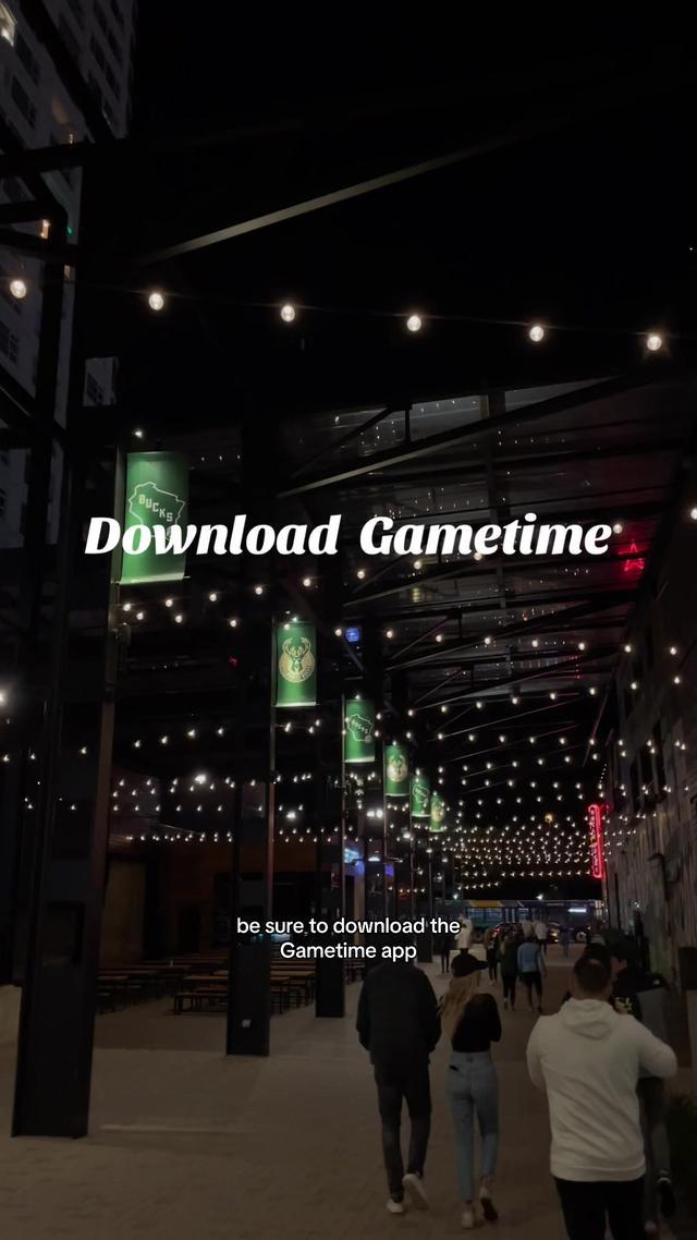 Download @Gametime for last min tickets 🏀 #gametimeapp #milwaukee #milwaukeebucks #thingstodoinmilwaukee #visitmilwaukee