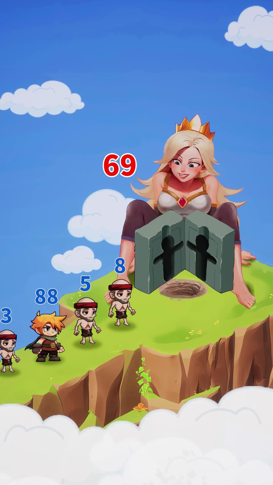 If you can survive 1 minute in Top Heroes？