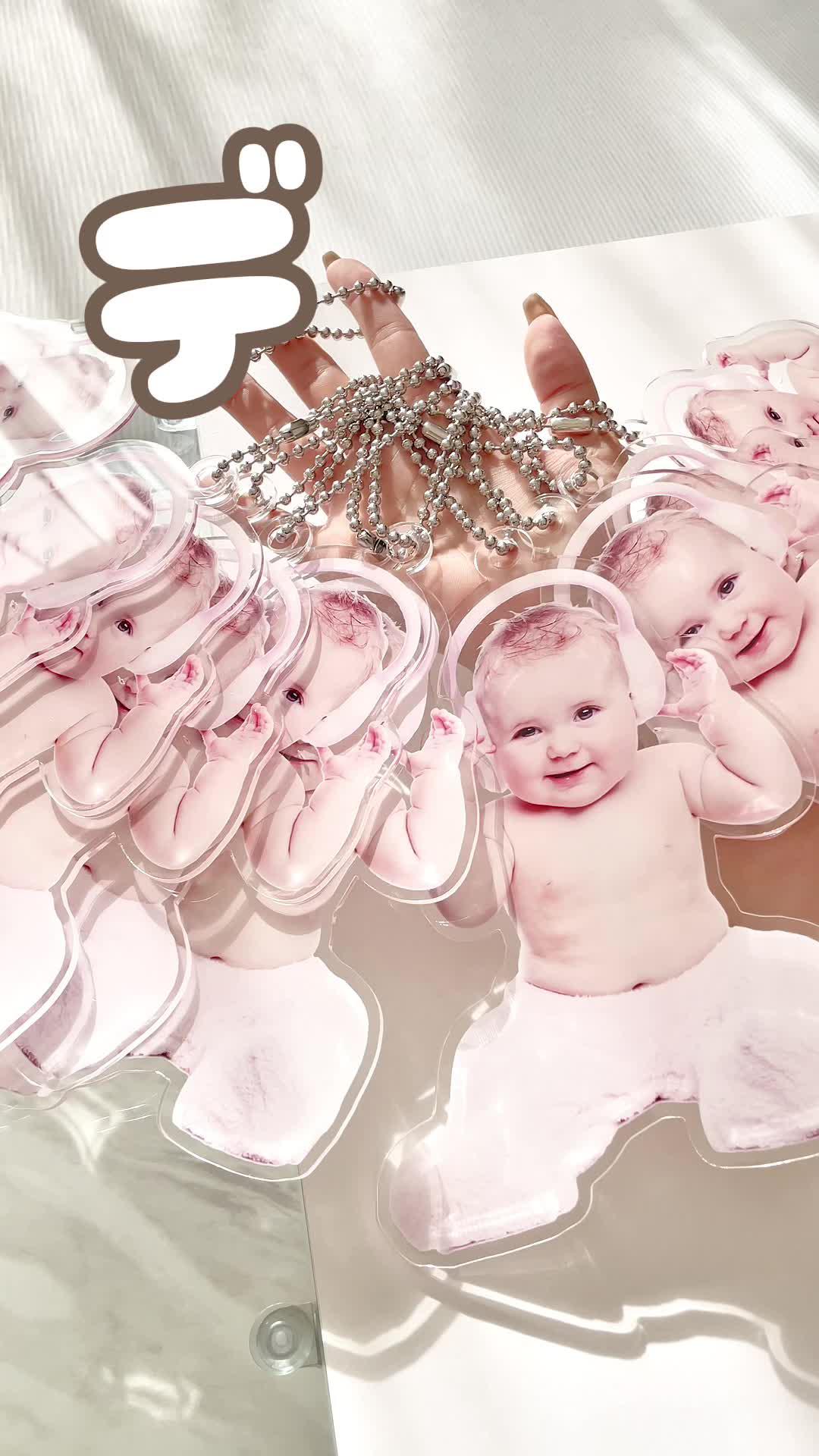 【我が子のアクスタが簡単に!?】世界に一つのオリジナルグッズが作れる♪