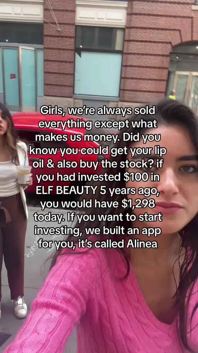 stock where you shop 💜💸 #alineaapp #alineainvest 
