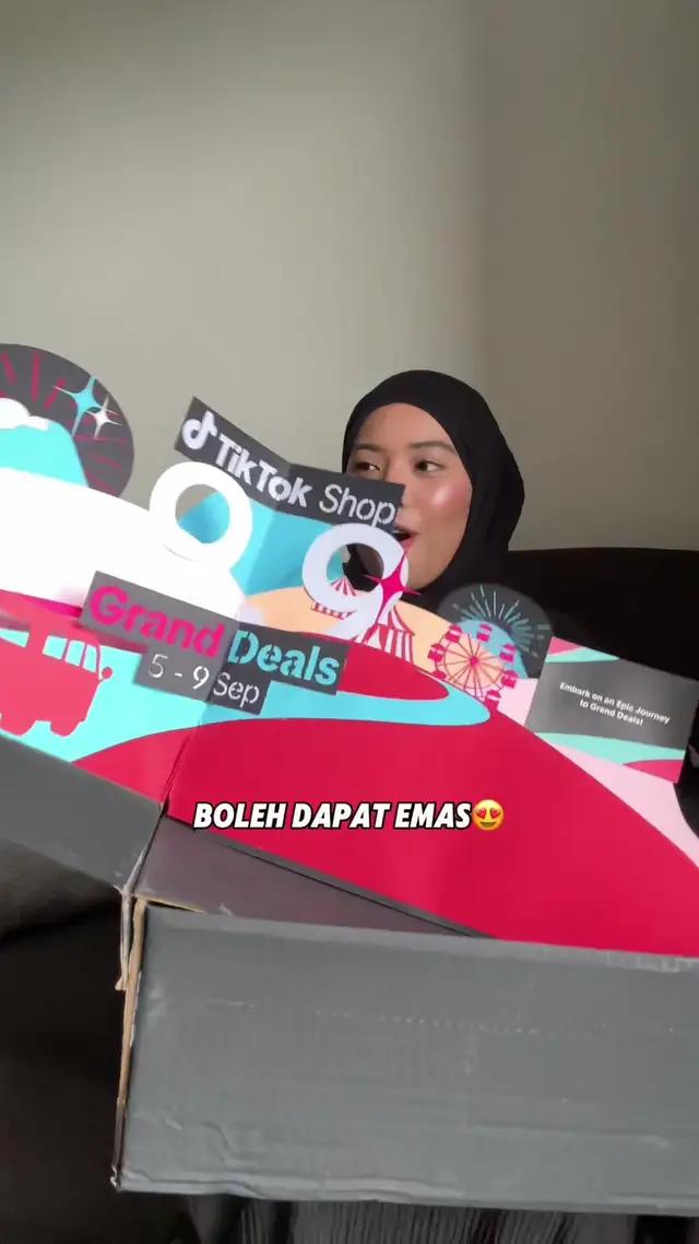 Bnyk lagi cart belum checkout? Now is the time! Nikmati unlimited free shipping serta up to 50% Off hot prices bermula dari 5-9 September 2024 di TikTok Shop. Anda juga berpeluang memenangi phone dengan join hashtag challenge #TikTokShop99GrandDeals. Boleh search 99GrandSales untuk maklumat lanjut  @tiktokshop_my 🇲🇾 