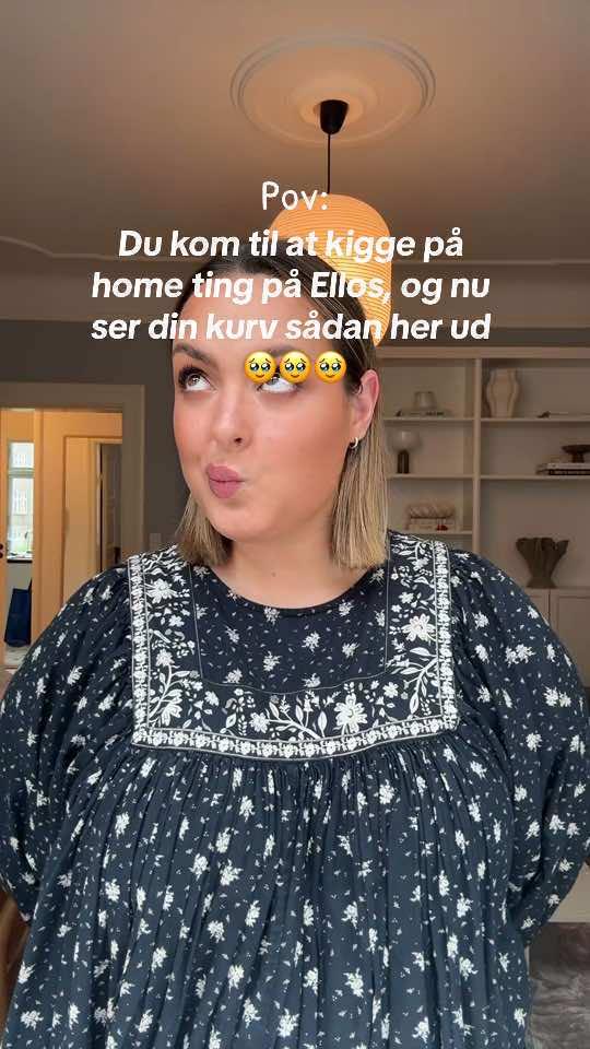 1500 kr i rabat hjælper da lidt 🥹😭😭 #haul #wishlist #shopping #homedecor @ellos