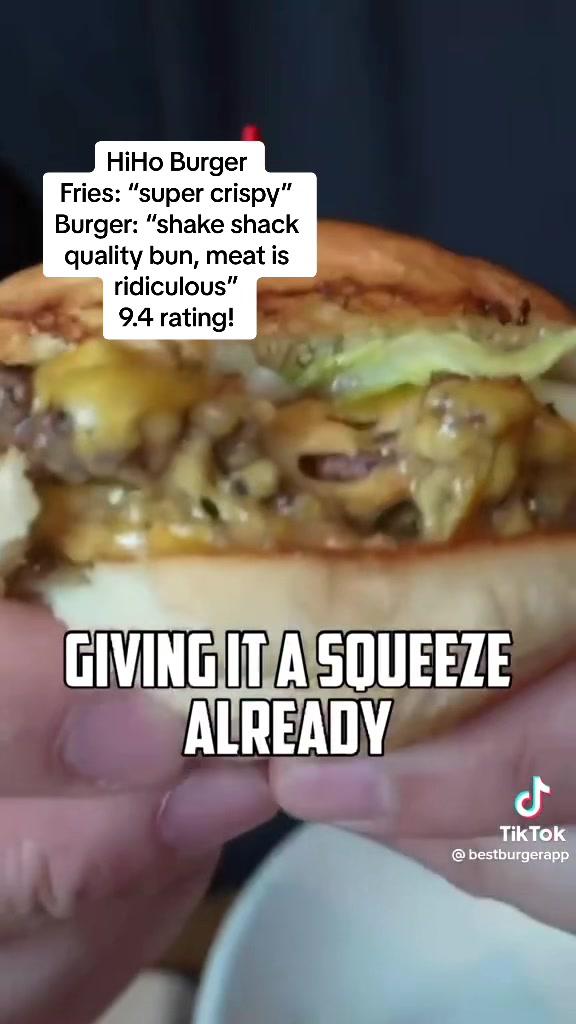 HiHo burger is one of the best burgers in LA. @BEST BURGER shows us why 😍