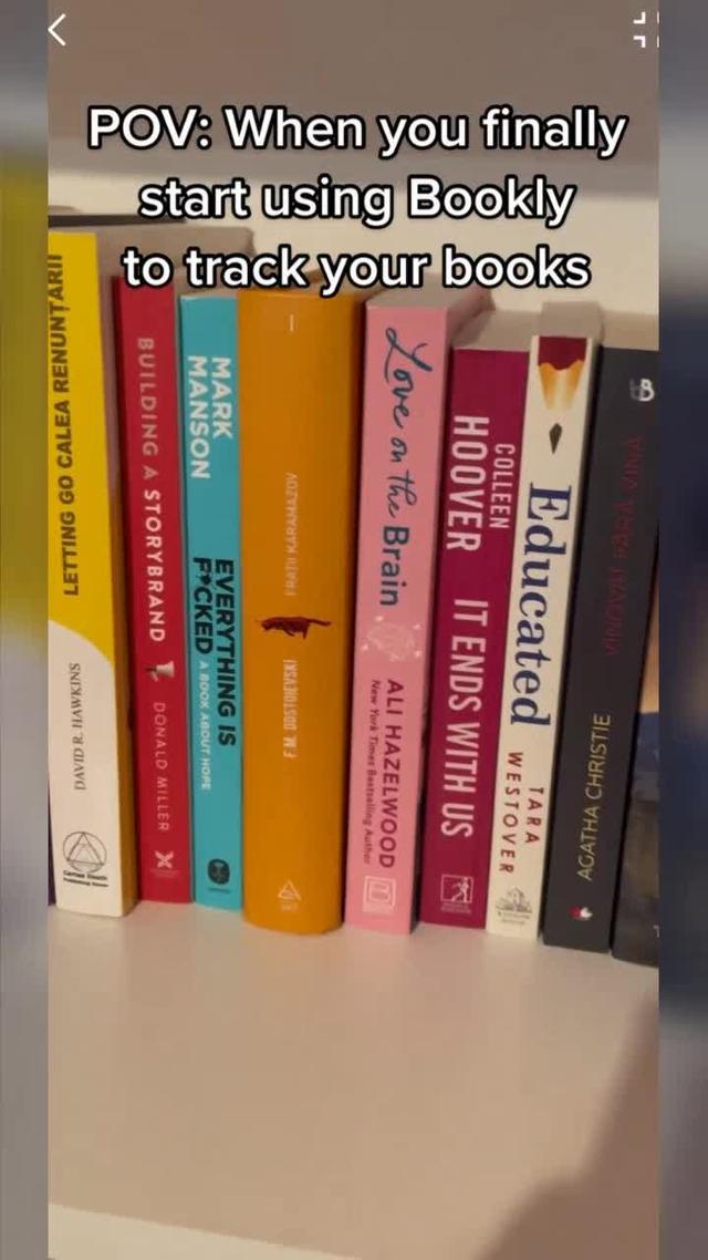 Track your reading progress with Bookly! 