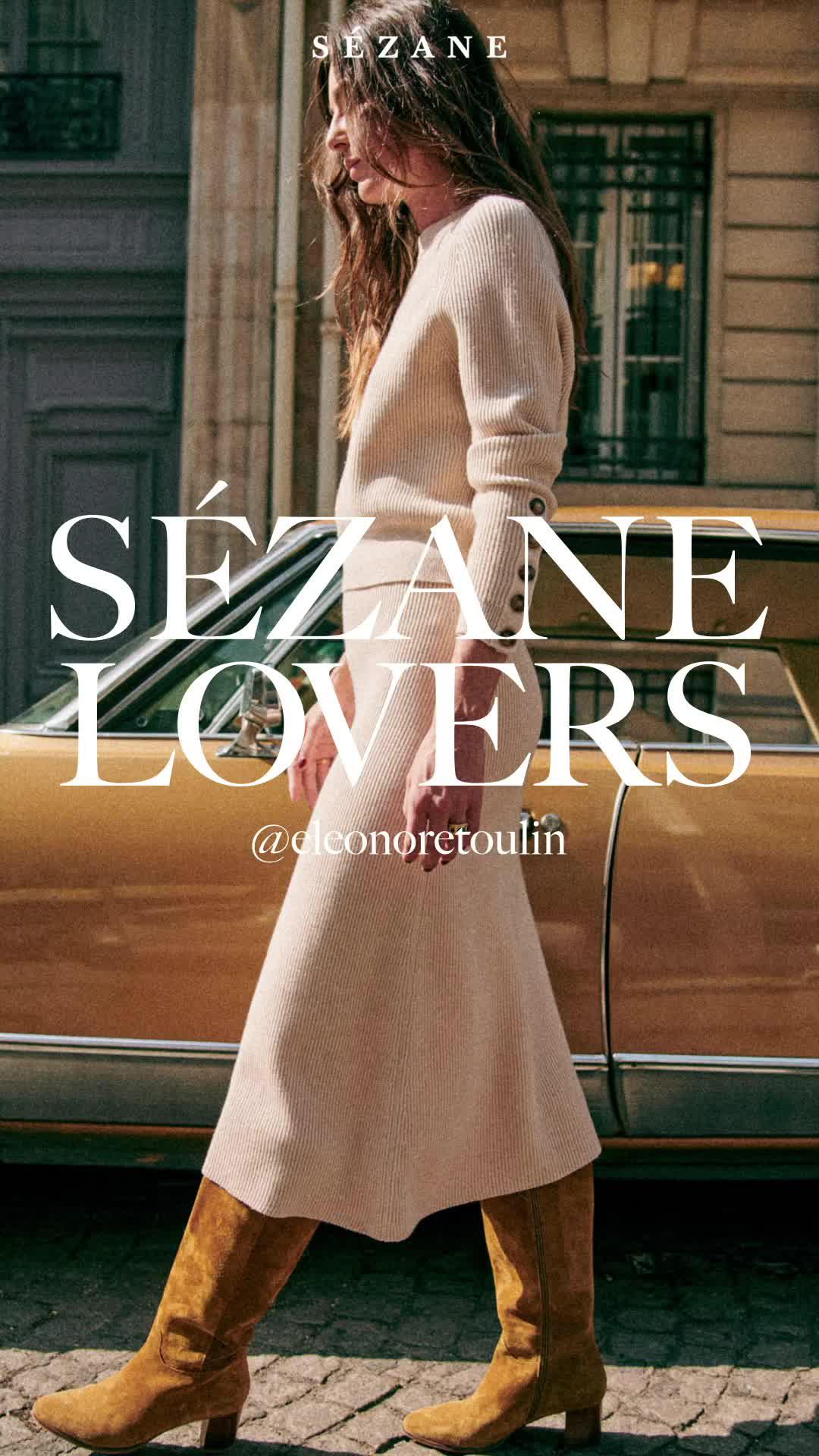 Meet your new favorite Paris-inspired pieces on Sezane.com and the app.