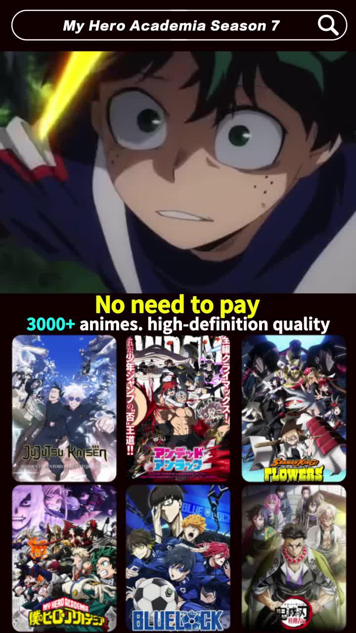 Watch HD animation resources at any time