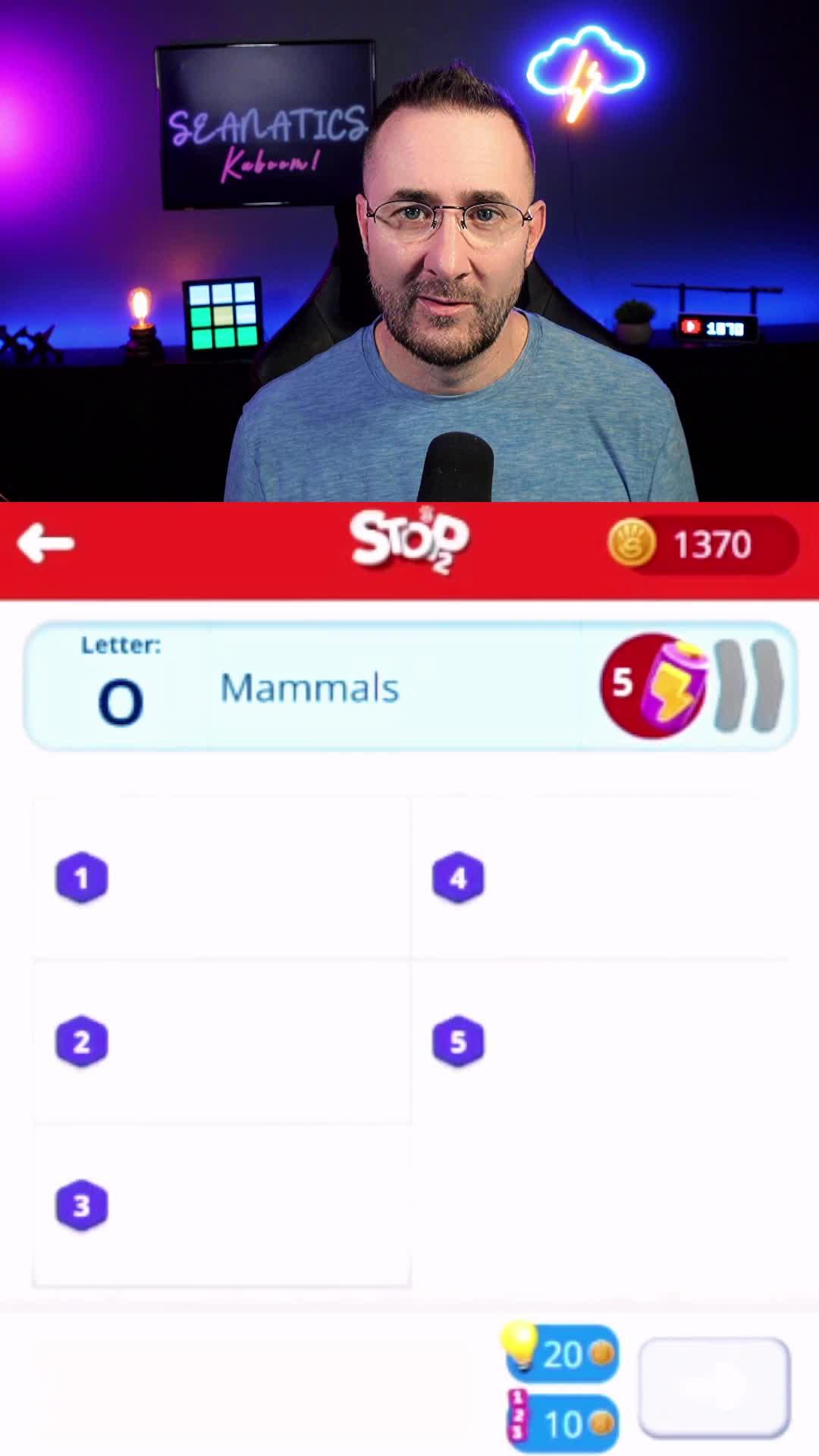 Check out this challenging word game, Consensus by the folks at @Stop ! #ad #stop2  #stop2games  #consensusgame #mobilegames