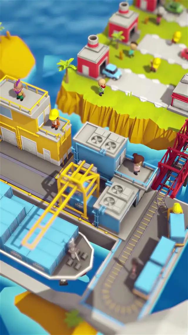 Can you manage to build a whole factory?